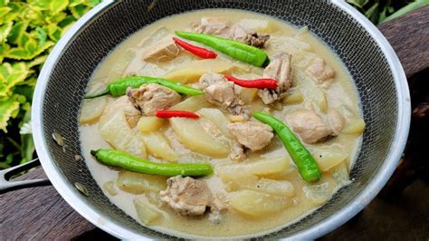 ginataang manok ingredients|Ginataang Manok with Papaya Recipe .